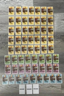 Game of Life Pirates of the Caribbean Dead Man’s Chest Replacement Parts Cards - Image 1 of 4