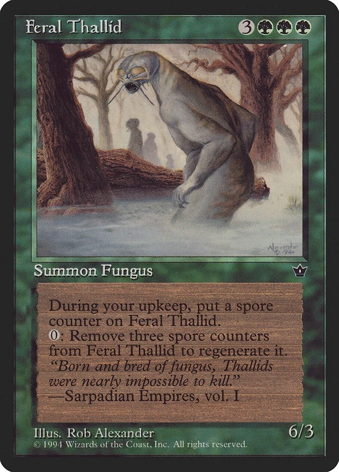 MTG Feral Thallid  - Fallen Empires #069 - Image 1 of 1