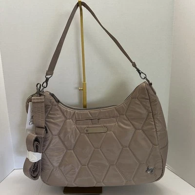 Lug Classic Large Hobo Bag with Pouch - Winger - Sand - Image 1 of 4