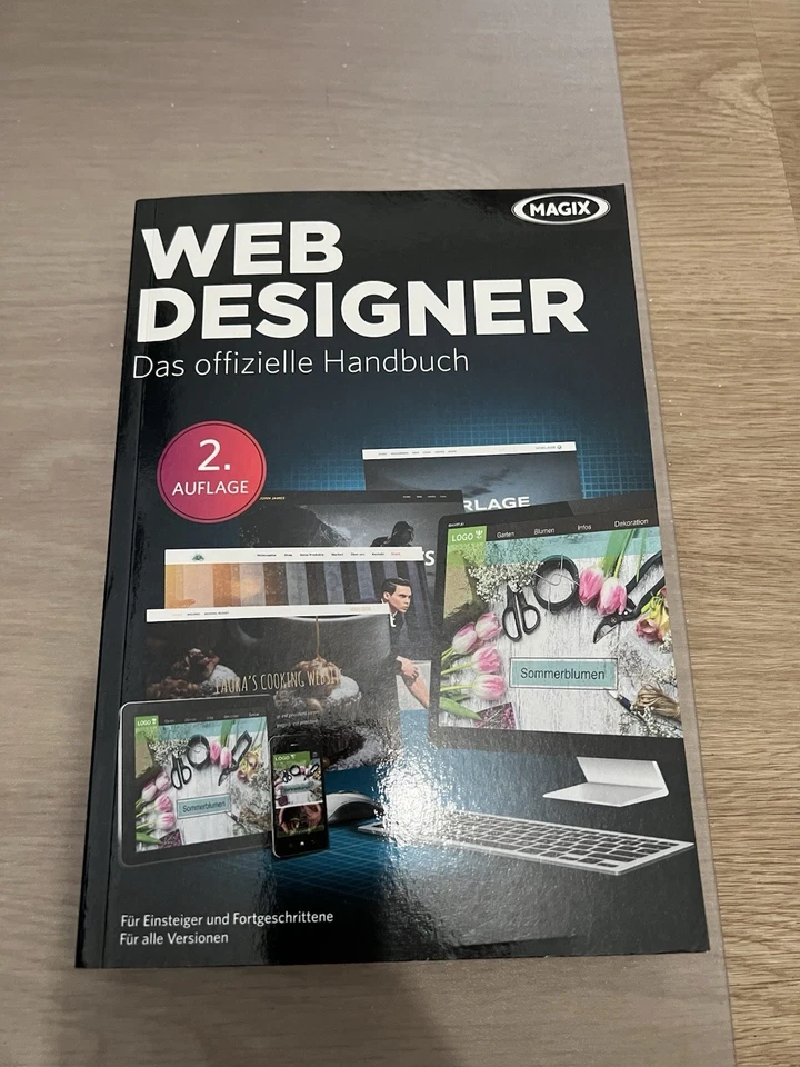 Magix Web Designer - Homepages Erstellen Buch (2. Auflage) inklusive Lizenz - Bild 1 von 1