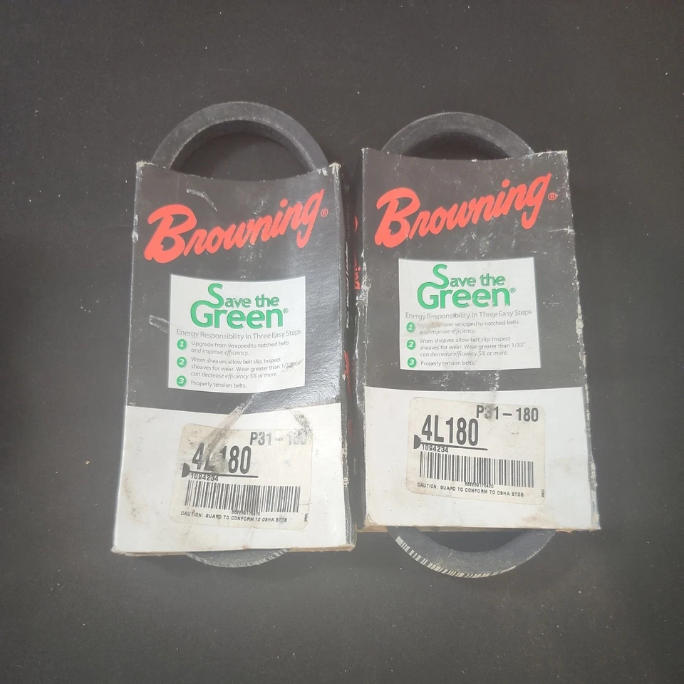 2 x Cinturón FHP Packard 4L180 Browning envuelto Foto 1 de 1