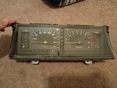 Nissan Cedric Gloria Gran Turismo Y31 Genuino AT Velocímetro Calibre de racimo Fabricante de Equipo Original Foto 1 de 4