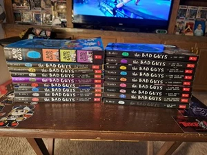 THE BAD GUYS by Aaron Babley Scholastic Books Kids Series 1-20 Complete Set 100% - Picture 1 of 6