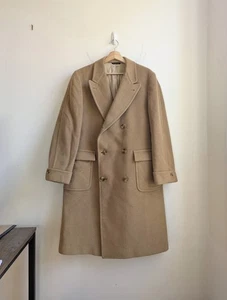 WALLACHS Polo Coat (like Polo Ralph Lauren) - Camelhair & Merino Wool - Stunning - Picture 1 of 16
