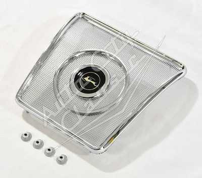 Chevrolet Impala 1962 1963 1964 altavoz trasero pantalla rejilla 62 63 64 Chevy cromo Foto 1 de 4