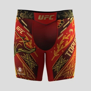 Venum UFC Unrivaled Ilia Topuria Men's Vale Tudo Shorts - Red - Picture 1 of 6