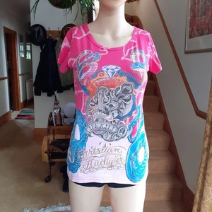 Christian Audigier Gr. 8 T-Shirt "Life Kills" - Bild 1 von 13