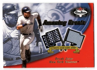 Derek Jeter  2002 Fleer Box Score  Amazing Greats - Image 1 of 2