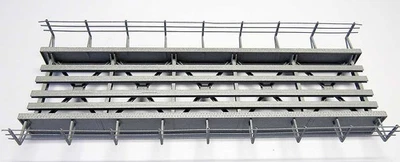 Bridge Single Track Brass Handmade with 'Real' Rivet Replicas Colour Silver - Image 1 of 3