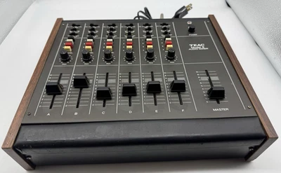 TEAC Model 2 Audio Mixer 6 Channel Analog Mixer Vintage Music Equipment - Image 1 of 4