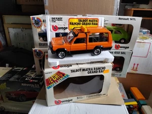 1/24 Boxed Model Vintage Bburago Talbot Matra Rancho Grand Raid - Picture 1 of 5