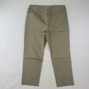Weiche Umrandung Damen 18 W Hose Armeegrün Stretch Chino Farbe Thymian - Bild 1 von 7