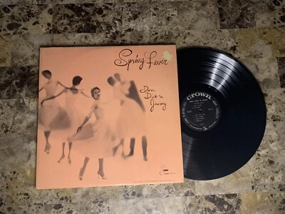 DON DICK N' JIM SPRING FEVER CROWN RECORDS LABEL 50'S POP MONO VINYL LP EX - Image 1 of 3