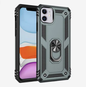 Case for iPhone 13 Pro Max 12 Pro Heavy Duty Magnetic Bracket Shockproof Tough - Picture 1 of 17