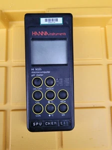 HANNA INSTRUMENTS HI-9025 Portable Waterproof PH Meter with Free Shipping - Picture 1 of 5