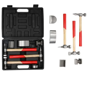 NEW Panel Beating Kit/auto Body Repair Tool Kit Hammers Dolly 7PCS Set . - Picture 1 of 8