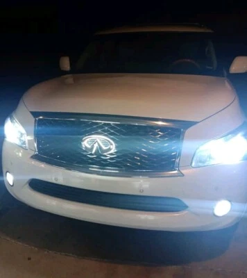 Emblema LED para Infiniti QX80 2015 2016 2017 2018 2019 2020 Foto 1 de 4
