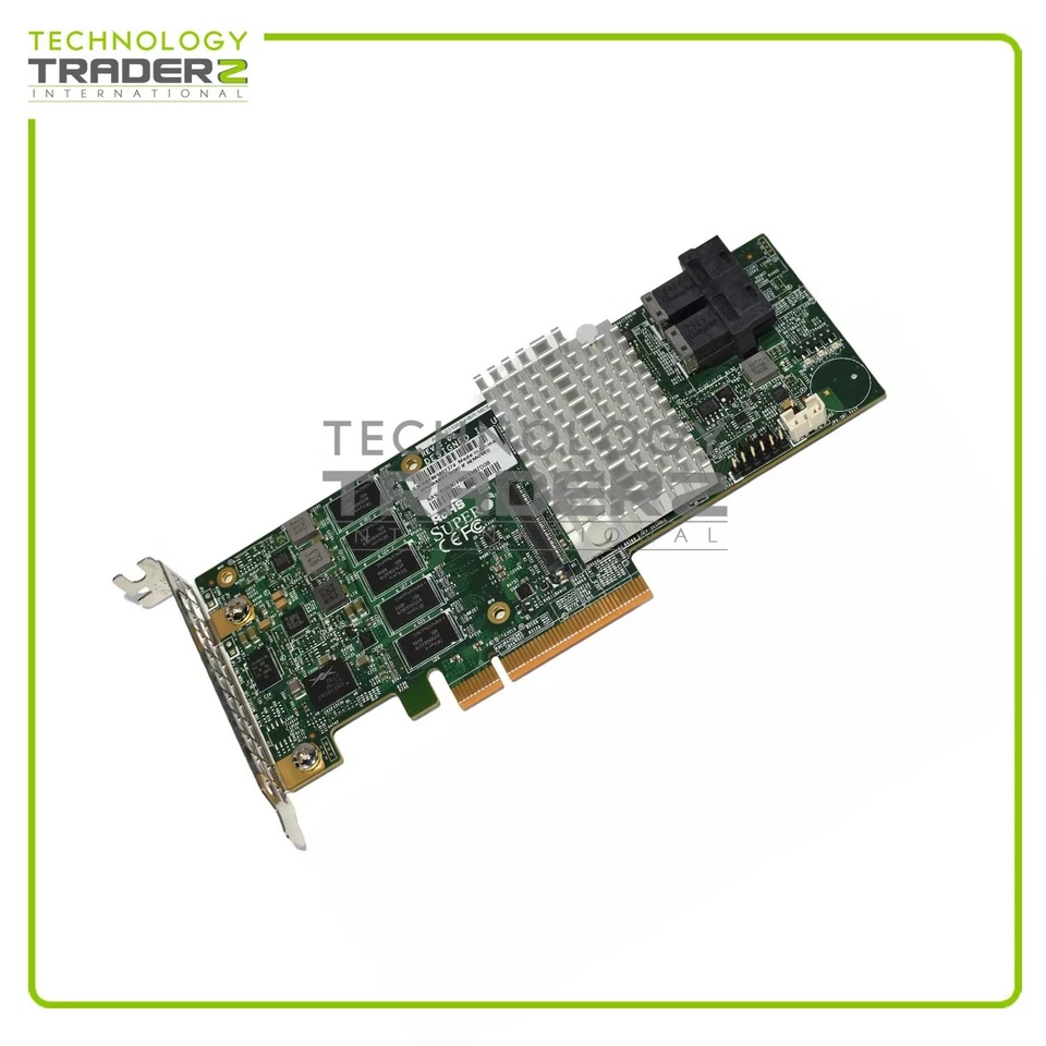 Scheda Di Controllo PCI-E Supermicro AOC-S3108L-H8IR-16DD 8 Porte 12Gbps SAS-3 - Immagine 1 di 1