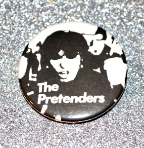 Insignia Pinback Insignia The Pretenders Vintage Años 80 KBD DTK Punk - Imagen 1 de 3