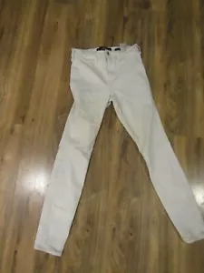 Hollister womans jeans size 5R 27/28 white - Picture 1 of 3