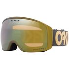 Oakley Flight Tracker L Snow Goggles Forged Iron/ Prizm Sage Gold Lens + Case