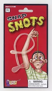 Snap Snots - ¡Parece moco real! ¡Coloca este artículo en tu nariz para una sorpresa! - Imagen 1 de 3