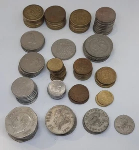 💰 MIX LOT OF MEXICAN PESO COINS VARIETY OF VALUES & YEARS F/SHIP - Picture 1 of 24