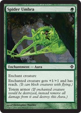 1x Spider Umbra - Foil LP, English MTG Rise of the Eldrazi