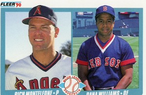 1990 Fleer Baseball Card #648 - Rich Monteleone / Dana Williams MLP, RC - Califo