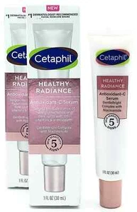 (Lot of 2) Cetaphil Healthy Radiance Antioxidant-C Serum 1 fl oz BNIB - Picture 1 of 4