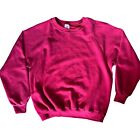 Vintage Dickies Usa Blank Crewneck Sweatshirt Size M 38-40 Men Pink Red
