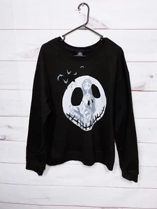 Disney The Nightmare Before Christmas Juniors Sweatshirt Size XXL (19) Black - Picture 1 of 8