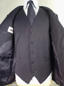 Joseph Abboud 3-Piece Suits 38R W34 Slim Italian Fabric - Picture 1 of 13