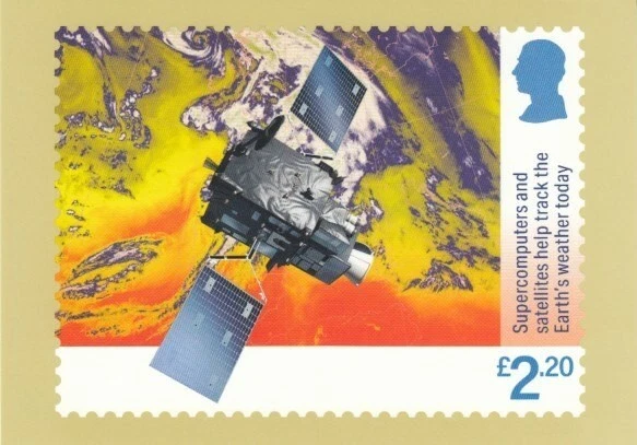 GRAN BRETAÑA Supercomputadoras y Satélites Ayudan a Rastrear el Tiempo Tarjeta PHQ Foto 1 de 1