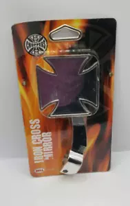 Iron Cross Mirror 111004 Motorcycle Custom Choppers (H1) - Picture 1 of 2