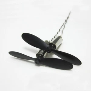 Hélice de motor sin núcleo 7x16,5 mm 3,7 V 56000 rpm para avión de control remoto - Imagen 1 de 2