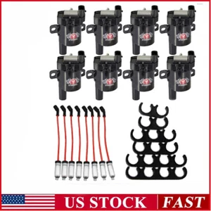 Round Ignition Coil Spark Plug Pack For Chevy Silverado GMC LS1 LS3 4.8 5.3 6.0L - Picture 1 of 9