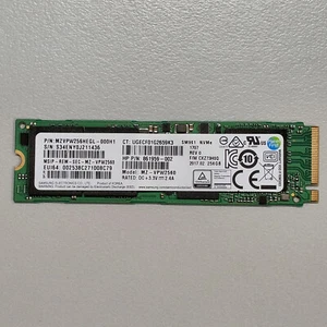 Samsung SM961 256GB MLC M.2 2280 PCIe NVMe SSD MZVPW256HEGL-000H1 861959-002 - Photo 1/5