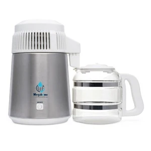 Usado - Destilador de Agua Megahome - Inoxidable y Blanco con Colección de Vidrio - Imagen 1 de 4