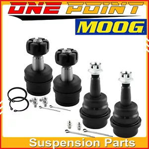MOOG Front Upper & Lower Ball Joints Kit For Grand Cherokee Wrangler JK 99-2018 - Picture 1 of 10