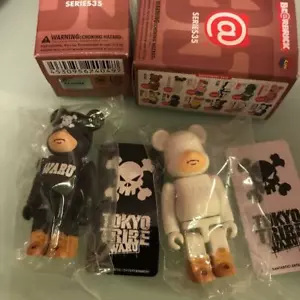 Medicom Bearbrick Series 35 S35 Artist Tokyo Tribe Set of 2 "WARU" Be@rbrick - Picture 1 of 1