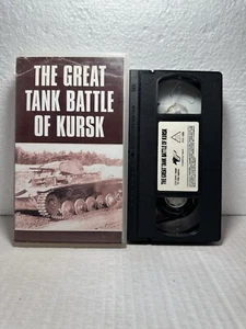 The Great Tank Battle of Kursk VHS Video Documentary - Picture 1 of 2