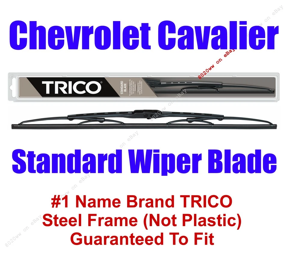 Escobilla limpiaparabrisas estándar Chevrolet Cavalier 1982-1994 (cantidad 1) para Chevy - 30160 Foto 1 de 1