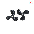 1 Pairs Rc Boat Blades Paddle 3 Blades Nylon Boat Propeller Positive & Rever._$I