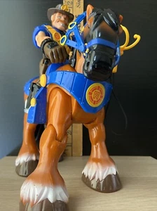 Fisher Price RETTUNGSHELD Captain Clydes & sein Pferd Dale 2002 - Bild 1 von 10