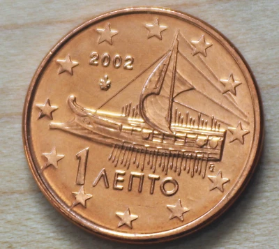 Grecia 2002 1 centavo de euro envío sin circular Foto 1 de 2