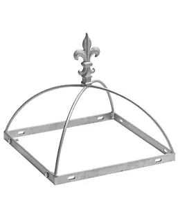 Rosenbogen-Aufsatz Spitze frostbeständig 45 x 40 x 40 cm aus Metall, Dehner - Bild 1 von 2