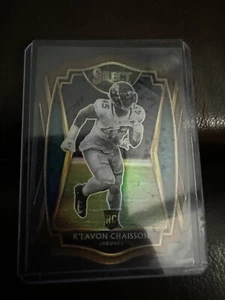 2020 Select Gold Die-Cut Prizm RC Premium Level K’Lavon Chaisson /355 Jaguars - Picture 1 of 2