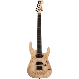Charvel Pro-Mod DK24 Mahogany Poplar Burl Electric Guitar, Desert Sand - Picture 1 of 7