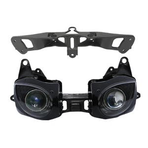 Front Headlight Assembly & Fairing Stay Bracket For Kawasaki Ninja ZX6R 07-08 US - Picture 1 of 14